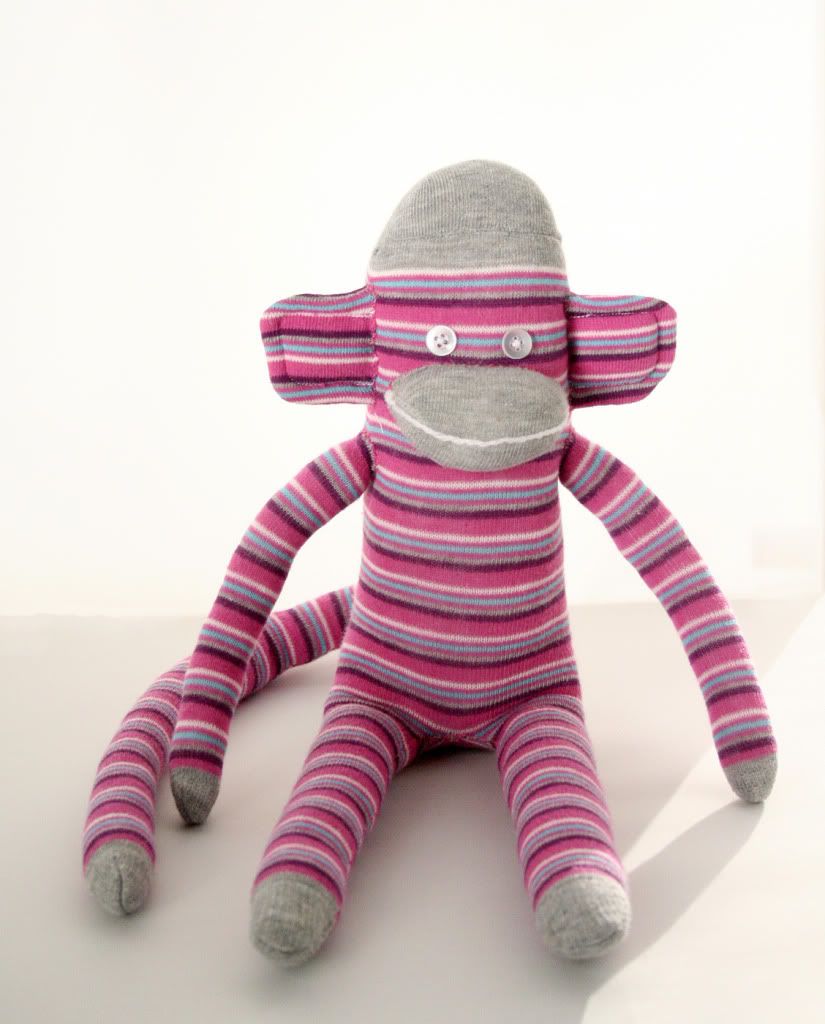 Sock Monkey Modelling Shoot